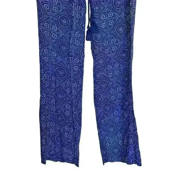Roxy Sz Sm‎ Oceanside Pants Boho Beach Cruise Holiday Vacation - Picture 8 of 12